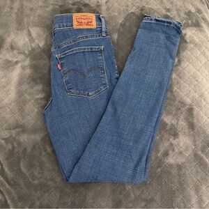 Levi's Blue Straight Leg Jeans Classic Style